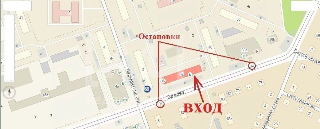 торговое помещение г Челябинск р-н Тракторозаводский ул Бажова 42 фото 3