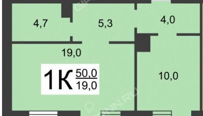 квартира г Нижний Новгород р-н Канавинский Стрелка наб Волжская 10в фото 20