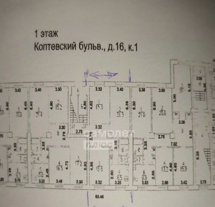 квартира г Москва метро Коптево б-р Коптевский 16к/1 муниципальный округ Коптево фото 2