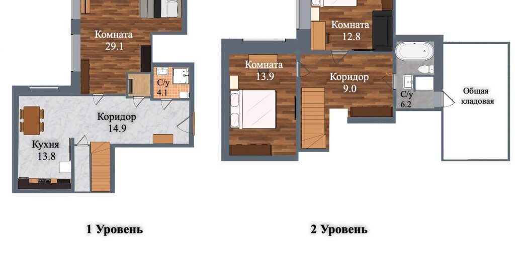 квартира г Санкт-Петербург метро Проспект Просвещения ул Ивана Фомина 14к/2 округ Сергиевское фото 26