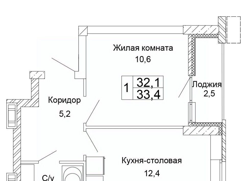 квартира г Волгоград р-н Кировский ЖК «Колизей» фото 1