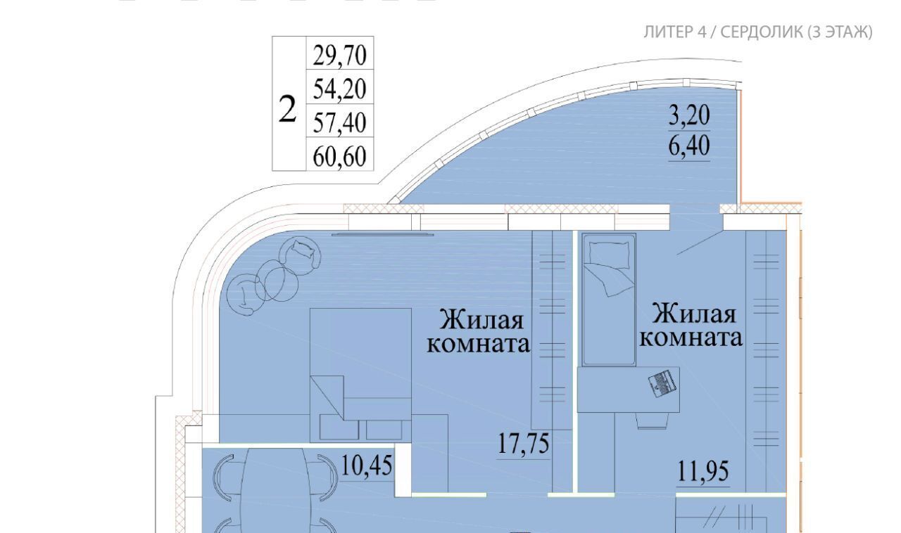 квартира г Иваново р-н Октябрьский микрорайон Самоцветы фото 1