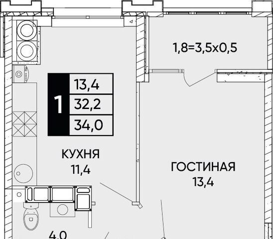 квартира р-н Кировский ЖК Левобережье фото