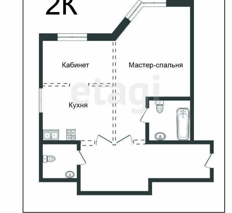 квартира г Иркутск ул Красного Восстания 22 Октябрьский административный округ фото 9