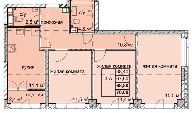 квартира Автозаводская ул Дружаева 30 фото