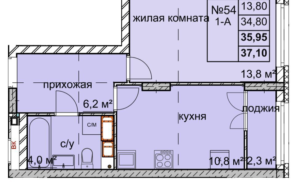 квартира г Нижний Новгород р-н Автозаводский Автозаводская ул Дружаева 30 фото 1