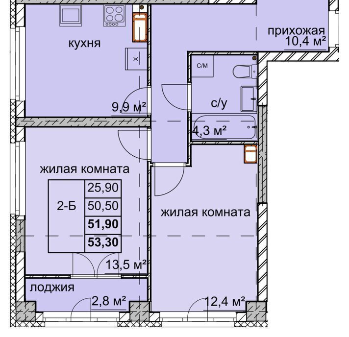 квартира г Нижний Новгород р-н Автозаводский Автозаводская ул Дружаева 30 фото 1