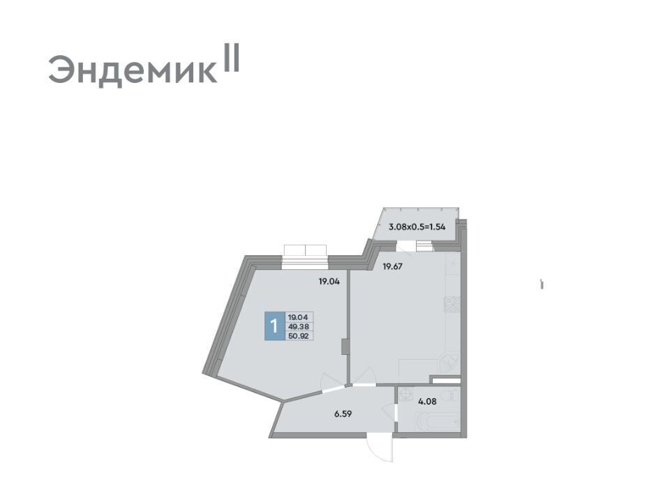 квартира г Краснодар р-н Западный ул Шоссе Нефтяников 26 фото 1