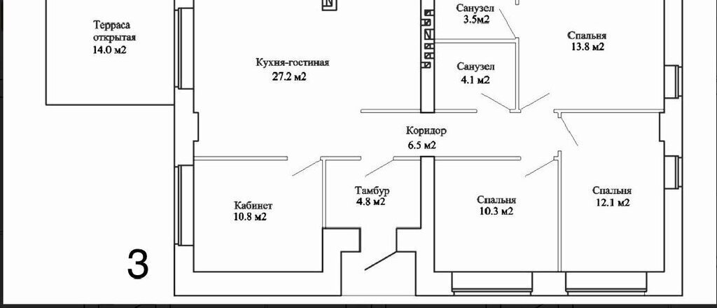 дом р-н Судогодский д Байгуши ул Луговая муниципальное образование Вяткинское фото 4