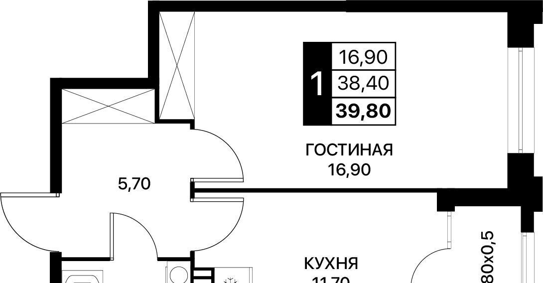 квартира г Ростов-на-Дону р-н Первомайский ЖК «Сияние Квартал на Шолохова» фото 1