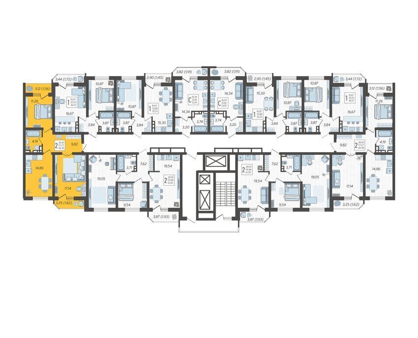 квартира г Краснодар р-н Карасунский ул Уральская 87/7 фото 2