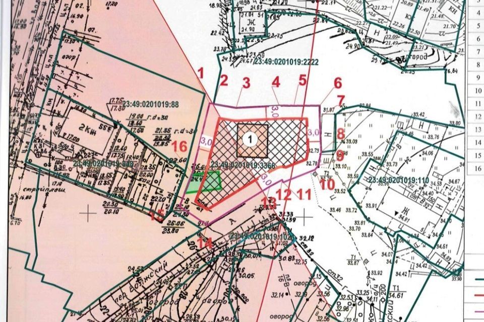 земля г Сочи с Русская Мамайка р-н Центральный внутригородской пер Волжский 3 городской округ Сочи фото 2