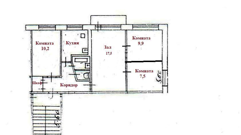 квартира г Иркутск р-н Октябрьский ул Байкальская 314 фото 22