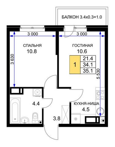 квартира ул им. Героя Ростовского 3 Краснодар городской округ, 8 к 2 / улица Нурмагомеда Гаржимагомедова фото