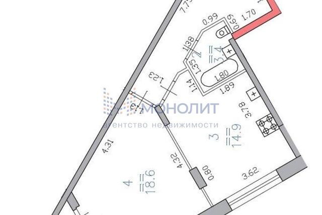 р-н Нижегородский Нижний Новгород городской округ, Владимира Высоцкого, 1 фото