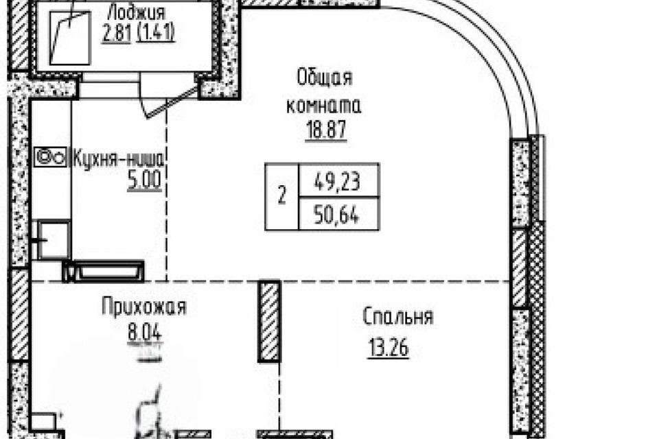 квартира г Барнаул р-н Центральный ул Пролетарская 125 Барнаул городской округ фото 5