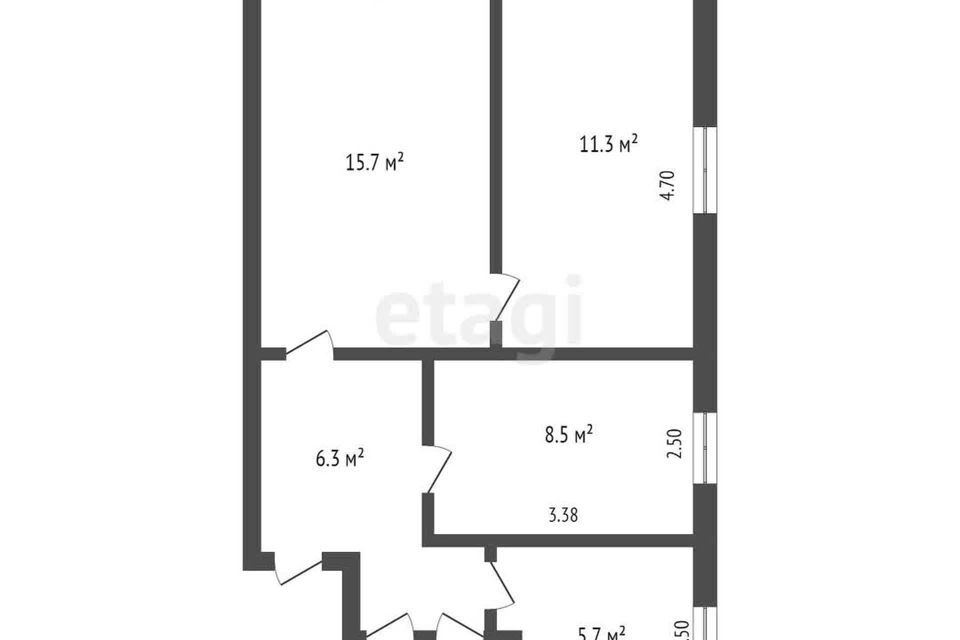 квартира г Омск ул Серова 8г Омский район фото 9