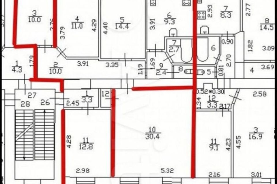 комната г Санкт-Петербург пер Макаренко 4 наб Крюкова канала Адмиралтейский фото 8