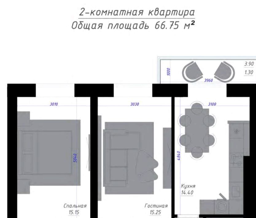 квартира г Владикавказ р-н Северо-Западный ул Цоколаева 40 фото 2