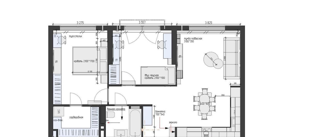 квартира г Москва метро Бутырская ул Руставели 16к/2 фото 23