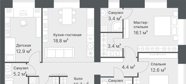 р-н Калининский ул Кремлевская 95 Калининский административный округ фото