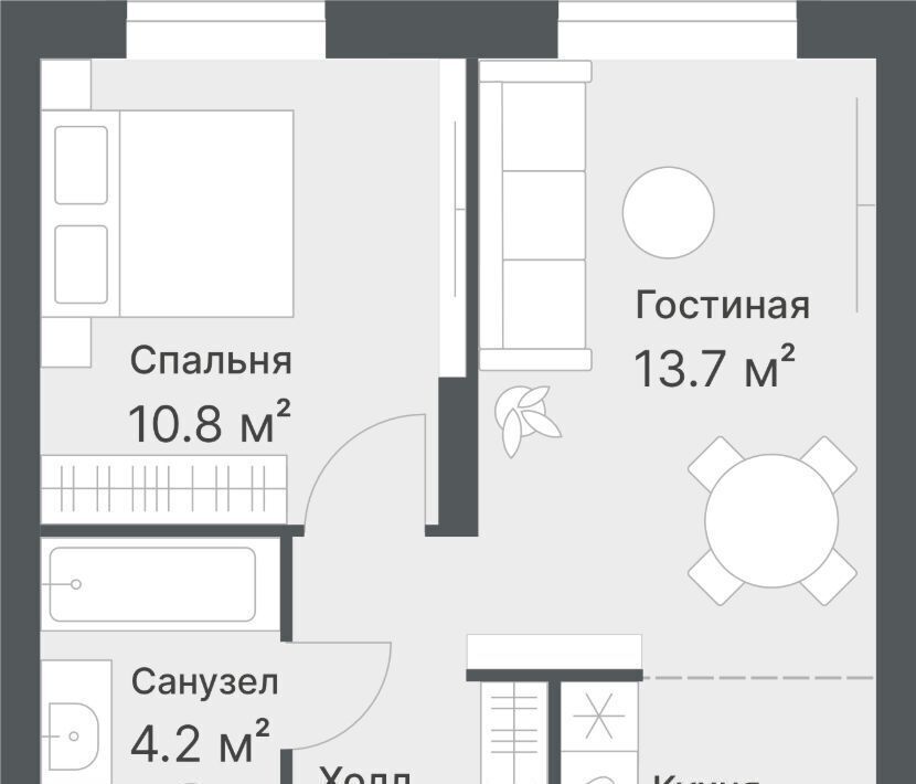 квартира г Тюмень р-н Калининский ул Кремлевская 95 Калининский административный округ фото 1