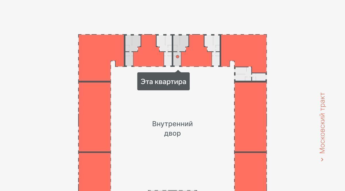 квартира г Тюмень р-н Калининский ул Кремлевская 95 Калининский административный округ фото 2