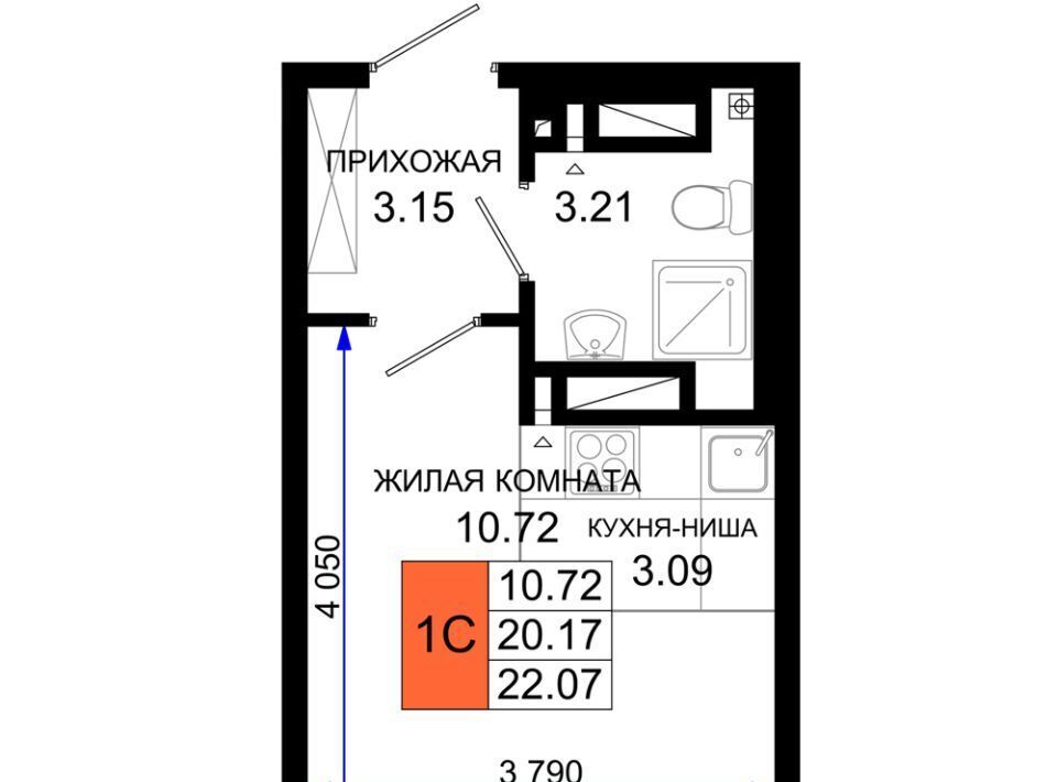 квартира г Ростов-на-Дону р-н Октябрьский пер Нефтекачка ЖК «Октябрь Парк» фото 1