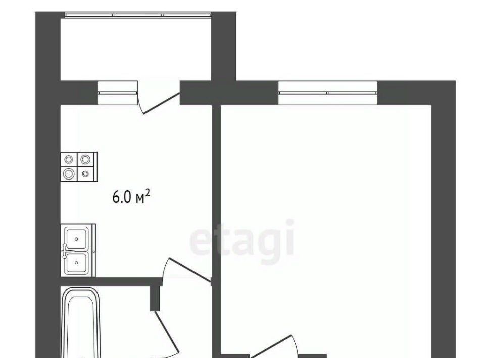 квартира г Муром ул Муромская 3/2 фото 22