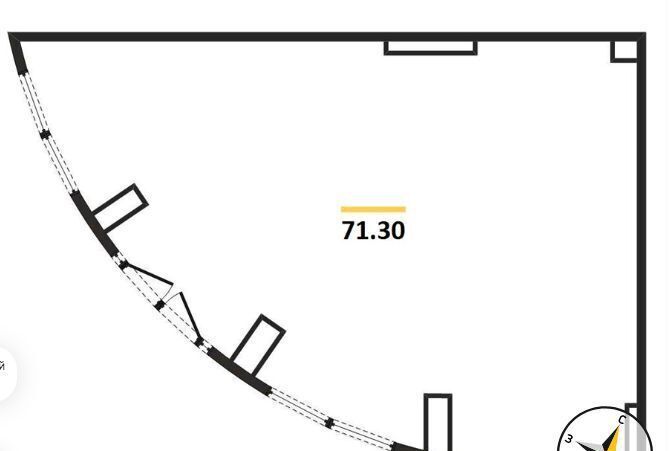 торговое помещение г Москва метро Савеловская СЗАО район Марьина роща бизнес-квартал Стоун Савёловская, 1 фото 9