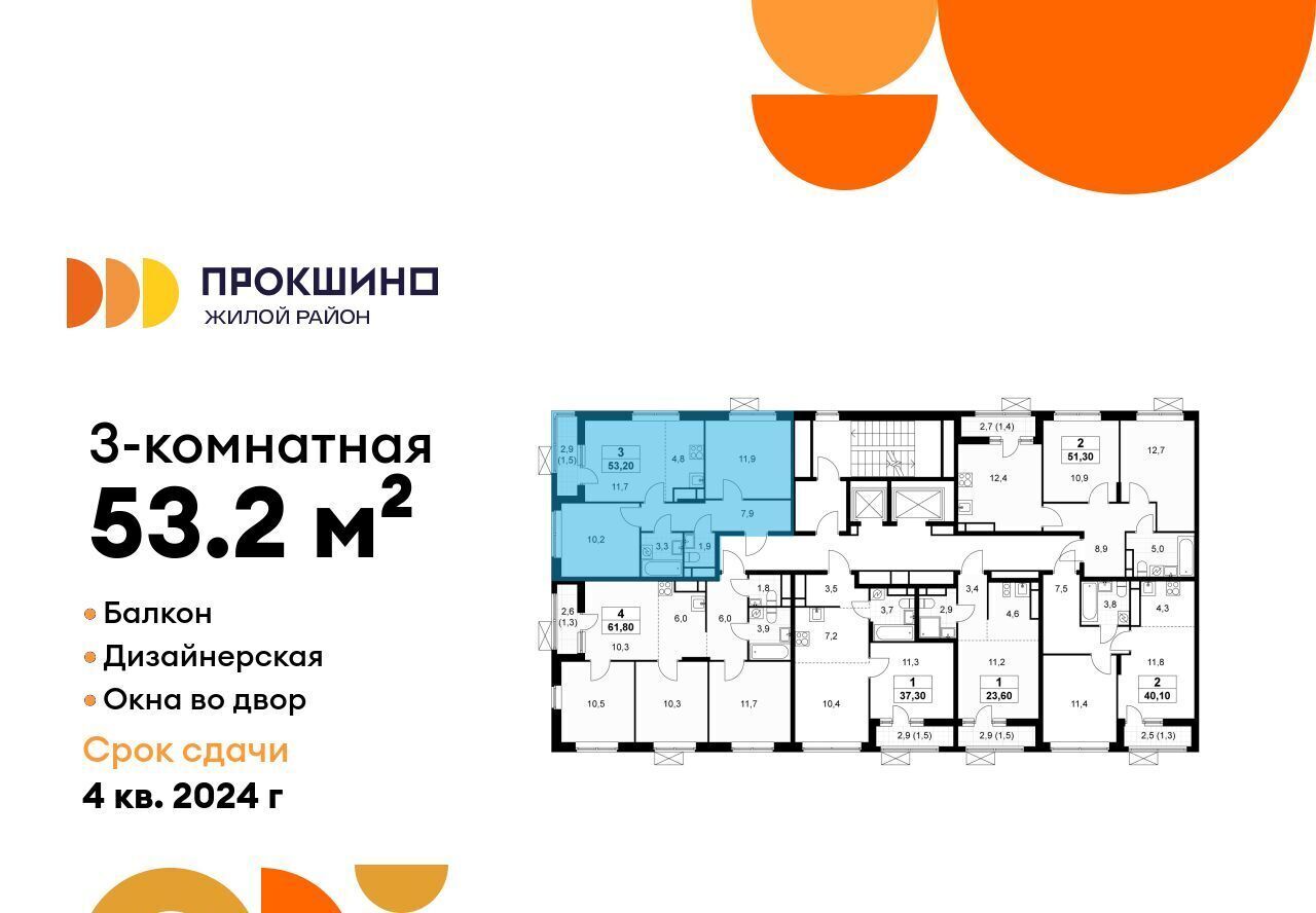 квартира г Москва п Сосенское ЖК Прокшино метро Прокшино фото 3