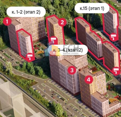 квартира г Москва метро Солнцево ул Производственная 12к/1 ЖК «ЛУЧИ» муниципальный округ Солнцево фото 5