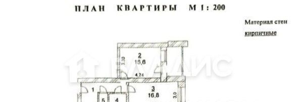 квартира г Бердск мкр Северный 18 фото 2