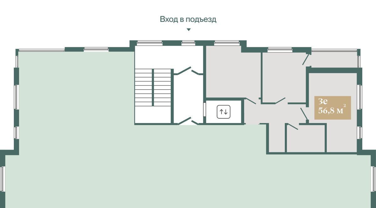 квартира г Тюмень р-н Калининский ул Игоря Комиссарова 26 фото 2