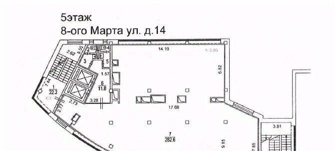 офис г Москва метро Гражданская СВАО Северный ул 8 Марта 14 фото 1