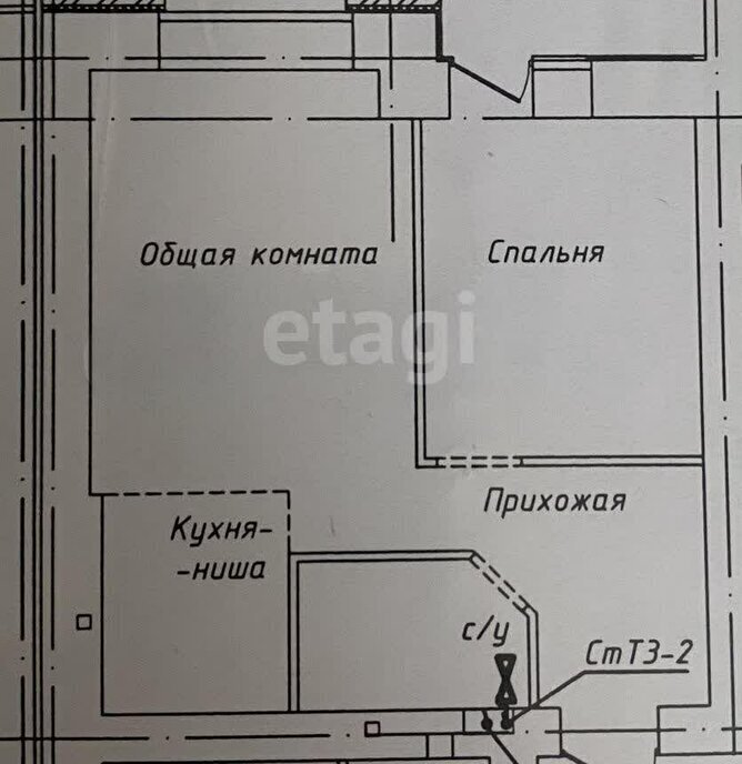 квартира г Барнаул р-н Октябрьский пр-кт Комсомольский 122вк/3 фото 2