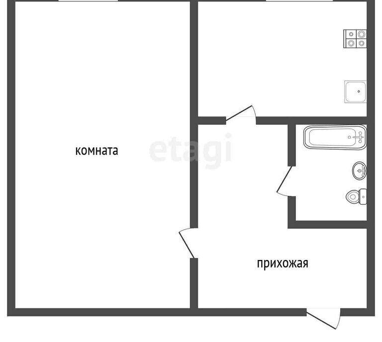 квартира г Камышлов ул Загородная 22а/1 фото 13