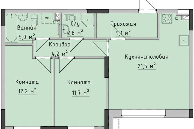 р-н Октябрьский Север ул Холмогорова 89 ЖК «Холмогоровский» Ижевск городской округ фото