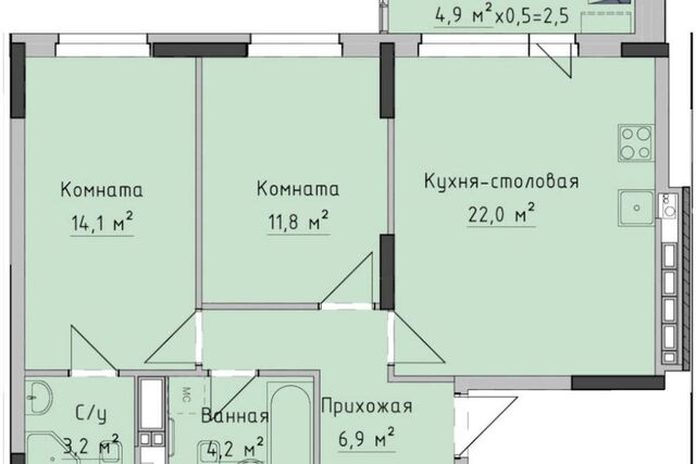 р-н Октябрьский Север ул Холмогорова 89 ЖК «Холмогоровский» Ижевск городской округ фото