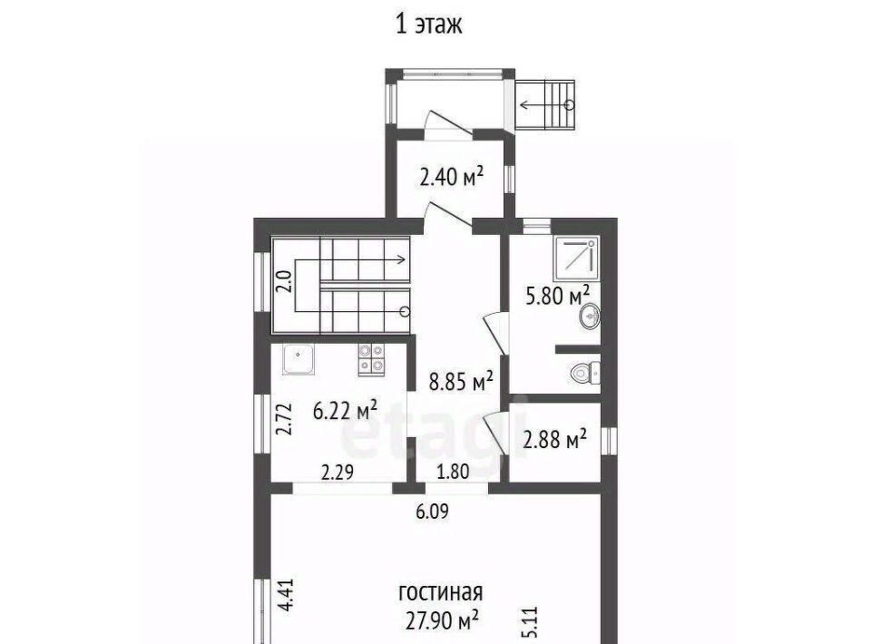 дом городской округ Дмитровский г Яхрома ул Семешинская 74 фото 1