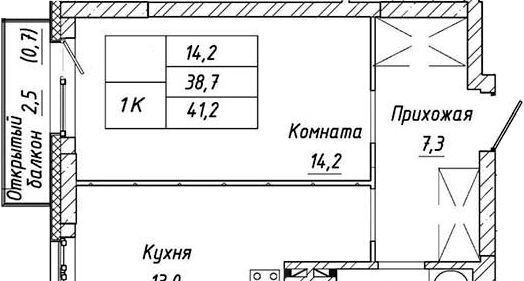 квартира г Новосибирск Студенческая ул Тульская 74 фото 1