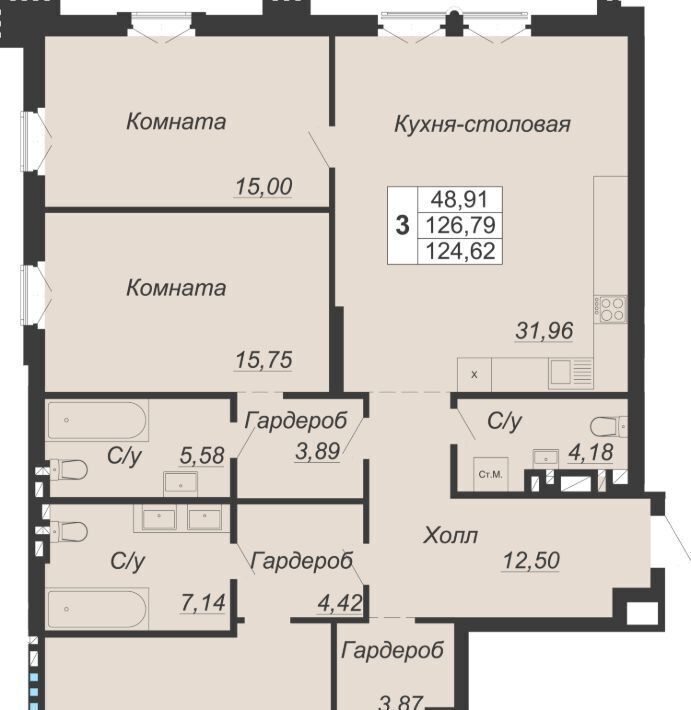 квартира г Ростов-на-Дону р-н Кировский ул Социалистическая 118 фото 1