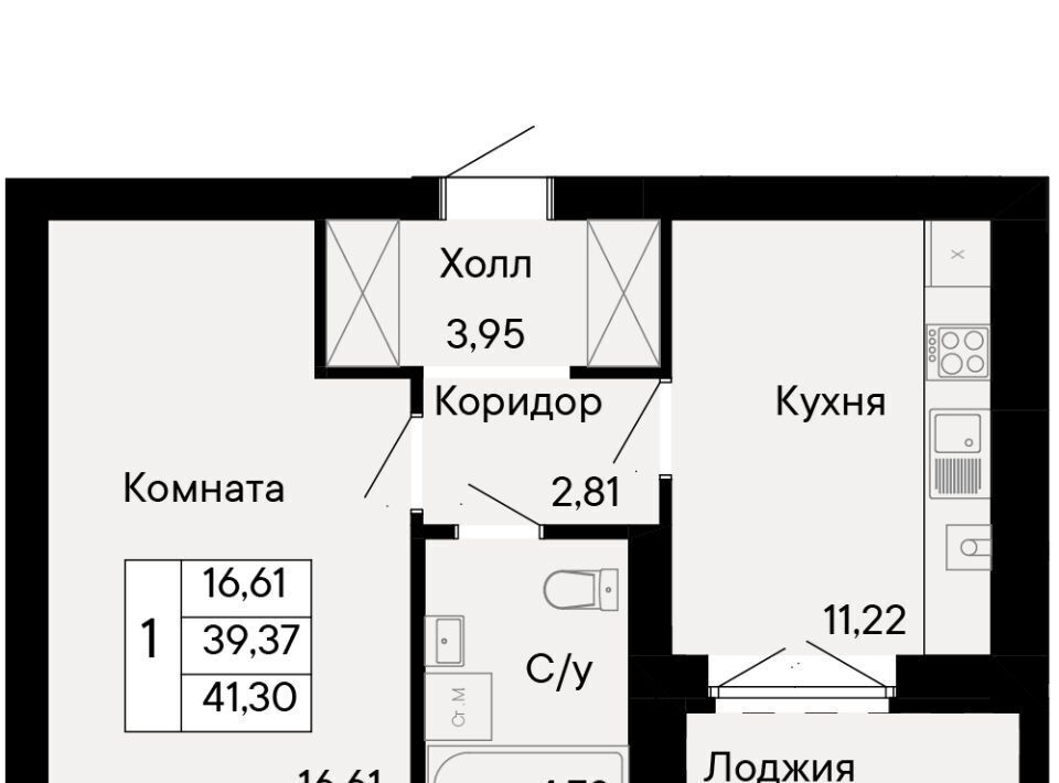 квартира г Ростов-на-Дону р-н Октябрьский Ривьера жилой квартал фото 1