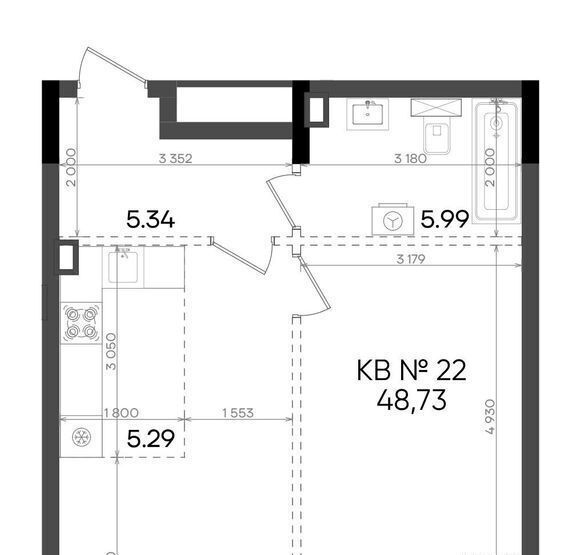 квартира г Казань метро Горки ул Аделя Кутуя 181ж фото 1