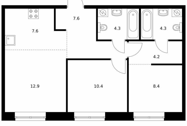 метро Балтийская ЖК Лермонтовский 54 к 2. 2 фото