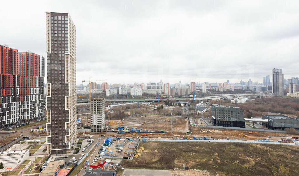 квартира г Москва метро Мичуринский проспект ул Василия Ланового 3 ЖК «Событие» муниципальный округ Раменки фото 19