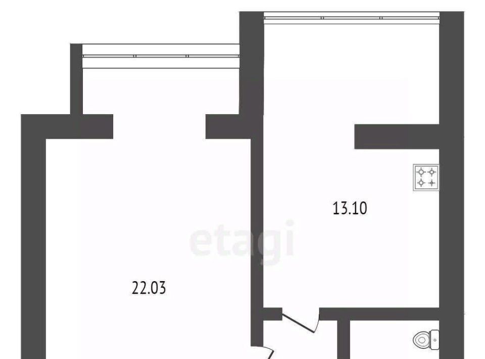 квартира г Черкесск ул Октябрьская 325 фото 12