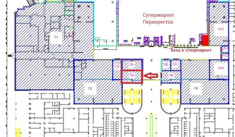 торговое помещение г Казань р-н Ново-Савиновский Козья слобода пр-кт Ямашева 93 Республика Татарстан Татарстан фото 2