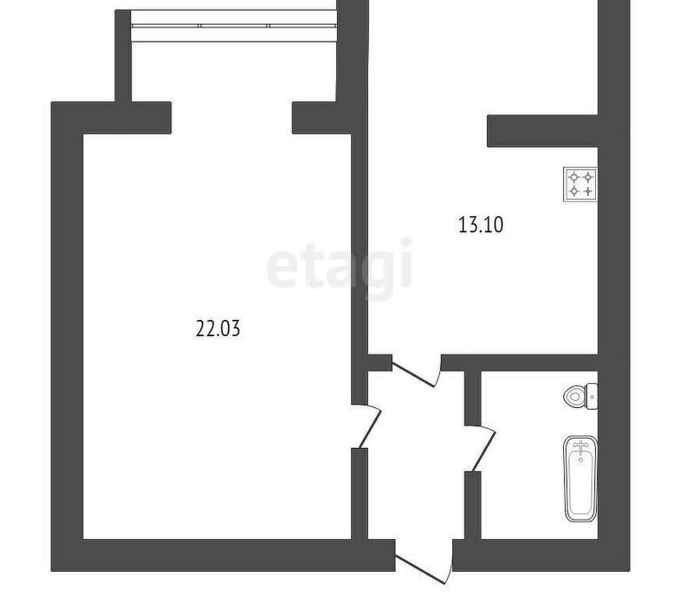 квартира г Черкесск ул Октябрьская 325 фото 1