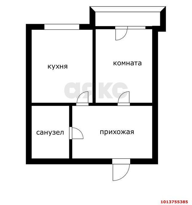 квартира г Краснодар р-н Прикубанский ул Агрохимическая 103 фото 6